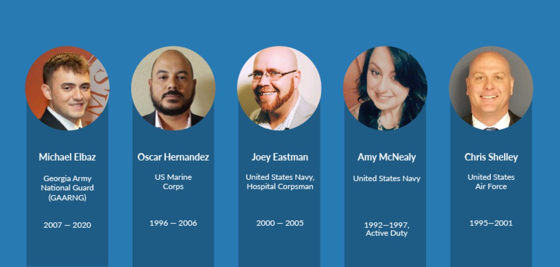 Career advice from the life lessons these veterans learned in the military